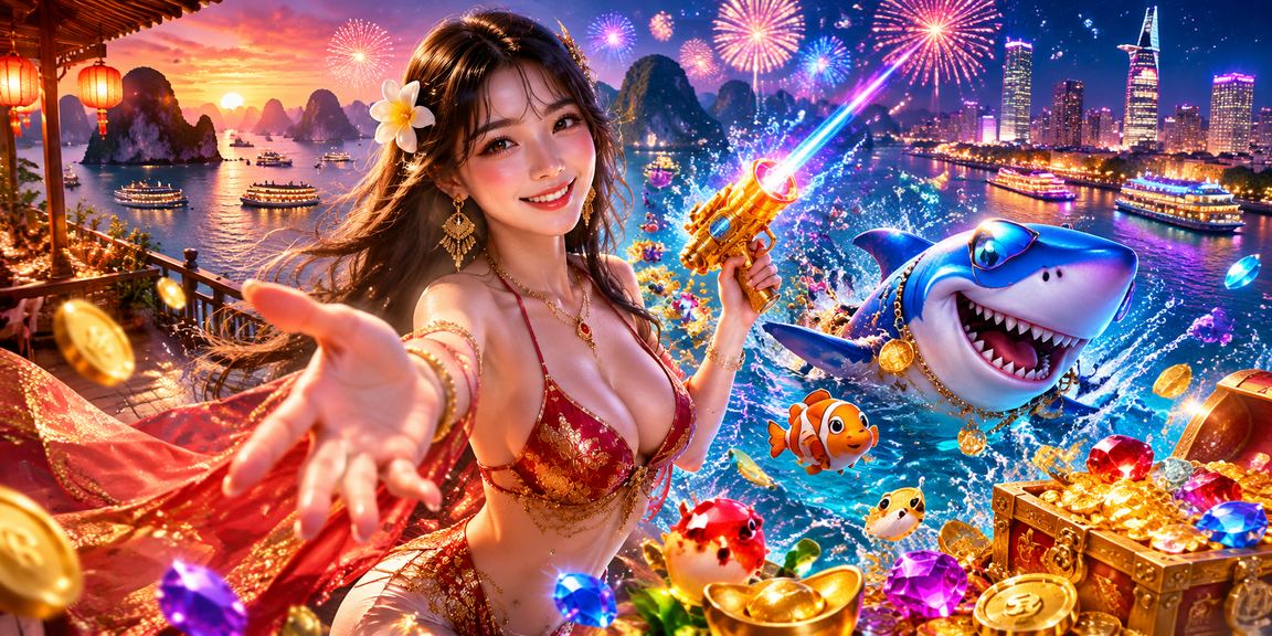Không khí lễ hội cá cược và giải trí tại Sài Gòn với trò chơi Bắn Cá
